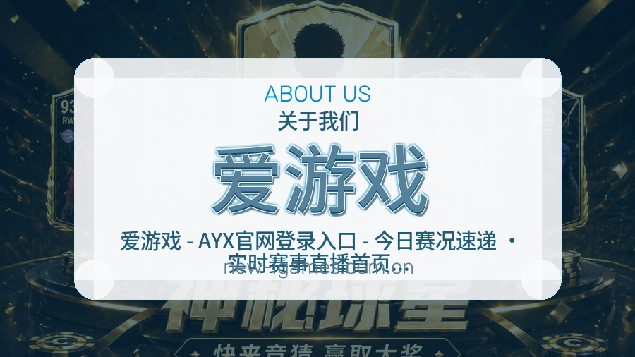 爱游戏服务理念